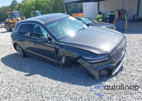 2025 Genesis Gv70 2.5T Awd из США, поврежденный, VIN KMUMADTB6SU212672